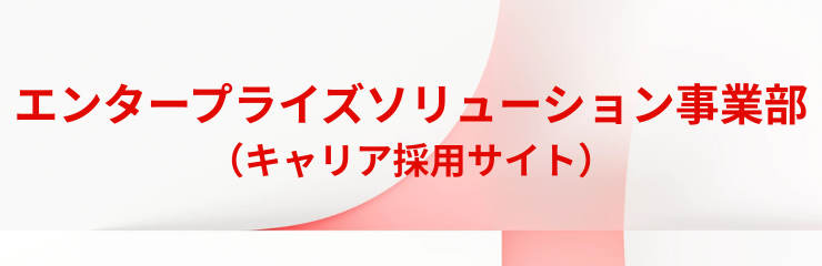 エンタープライズソリューション事業部 キャリア採用サイト